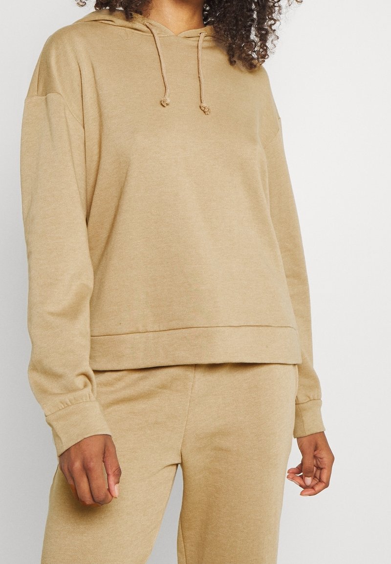 VILA Jersey con capucha - beige