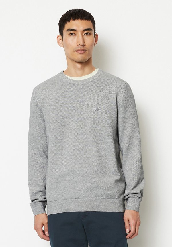 CREWNECK - Jumper - silver gray melange