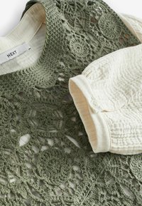 Next REGULAR FIT - Stickad tröja - khaki green