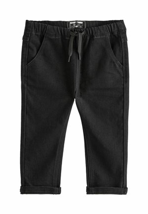 SUPER  PULL ON WITH STRETCH - Straight leg jeans - black denim
