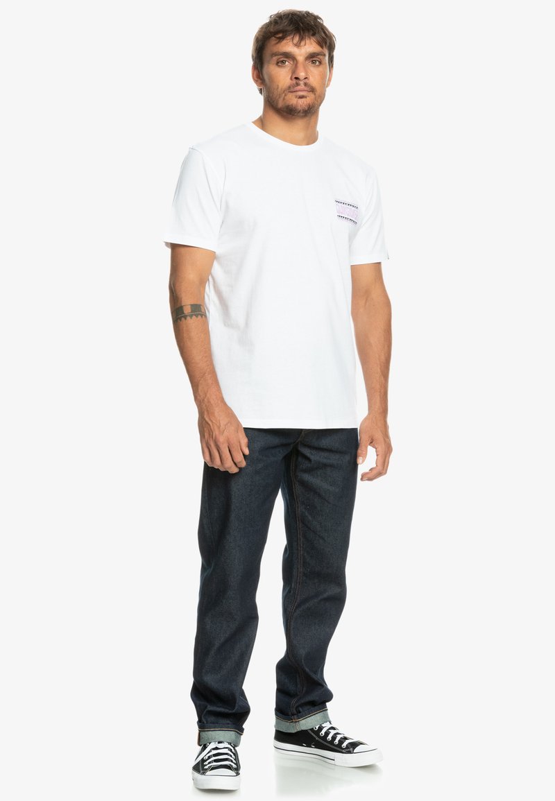 Quiksilver T-shirt print crème
