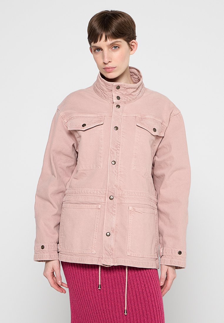 Vanessa Bruno Spijkerjas roze Vanessa Bruno Spijkerjas roze