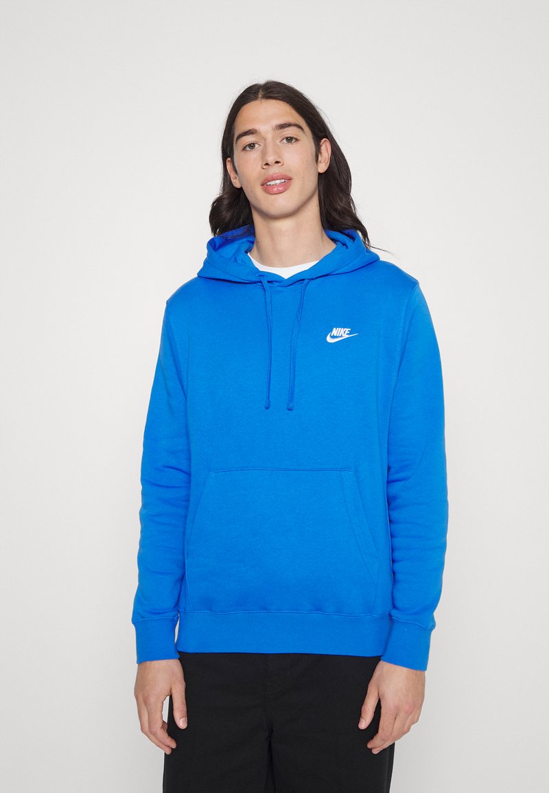 Nike Sportswear - CLUB HOODIE - Sweatshirt - signal blue/signal blue/white, Agrandir