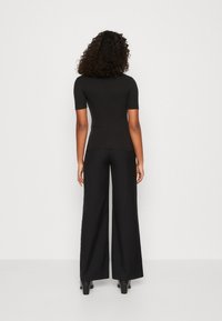 Lee HENLEY - T-shirt basic - black