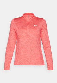 TECH TWIST - Long sleeved top - red solstice/white