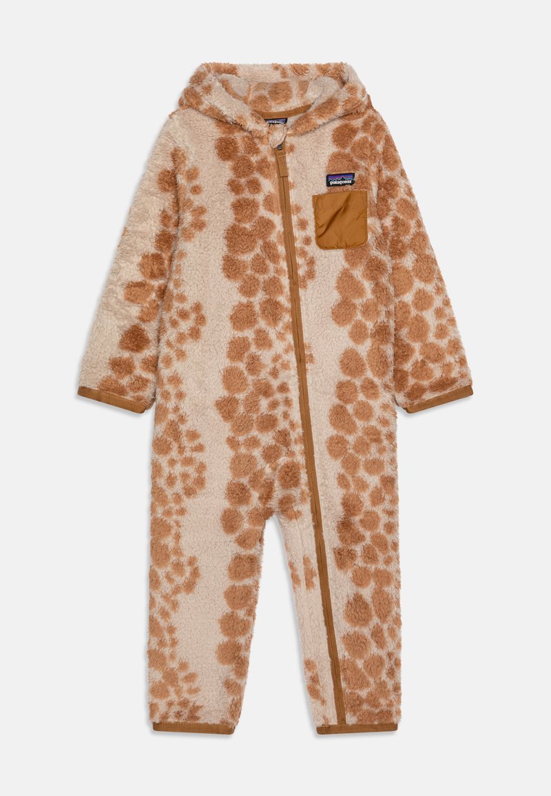 Patagonia BABY FURRY FRIENDS BUNTING UNISEX - Pajac - shroom taupe