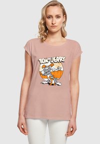 ABSOLUTE CULT TOM AND JERRY-BASEBALL - T-shirts med print - duskrose