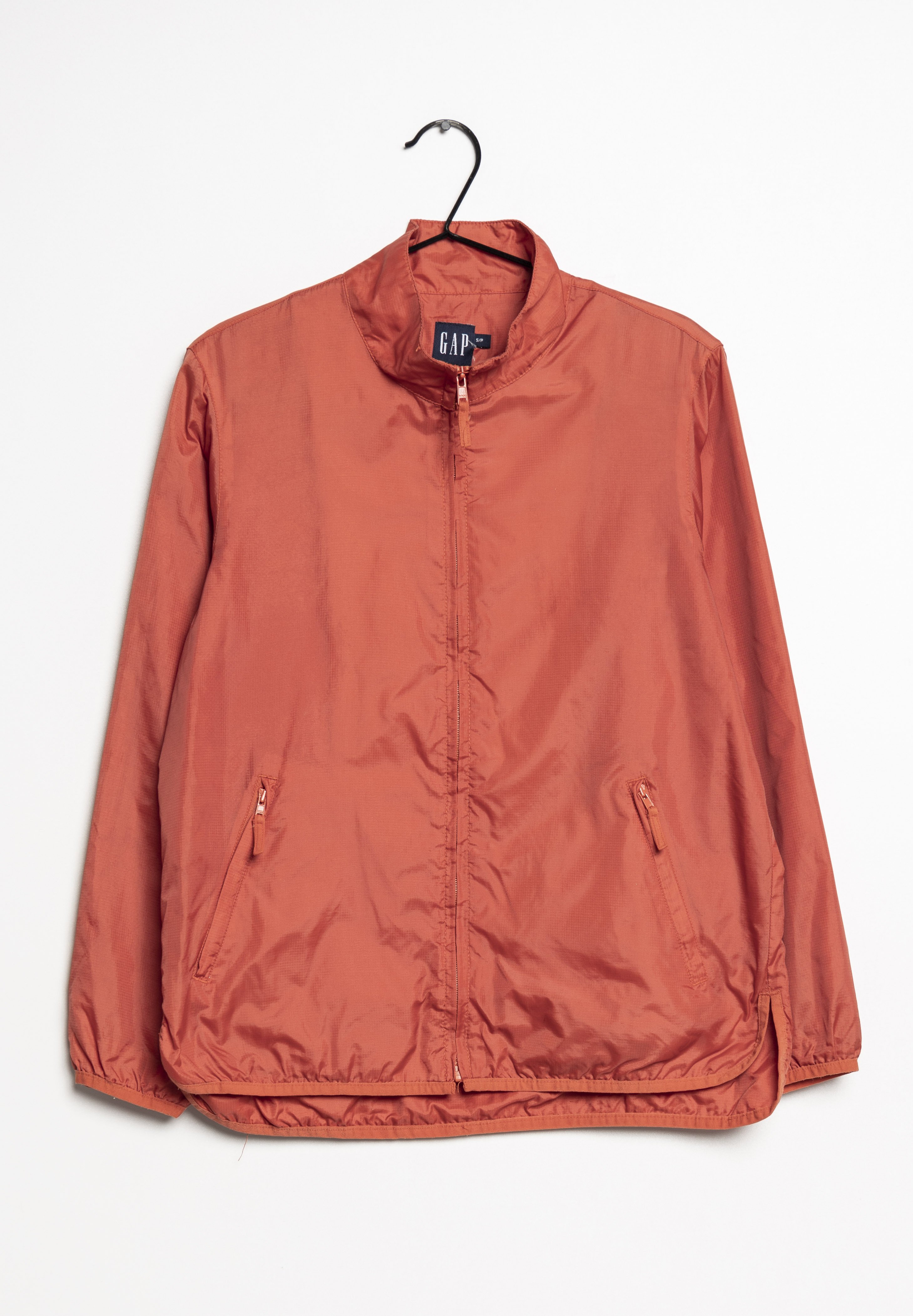 gap orange jacket