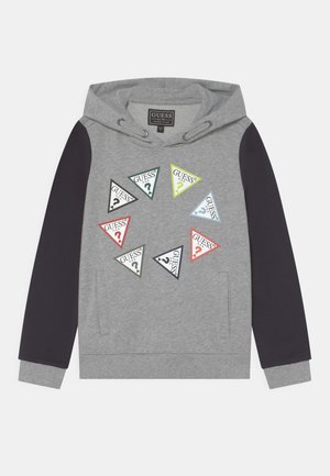 JUNIOR HOODED ACTIVE - Felpa con cappuccio - light stone heather