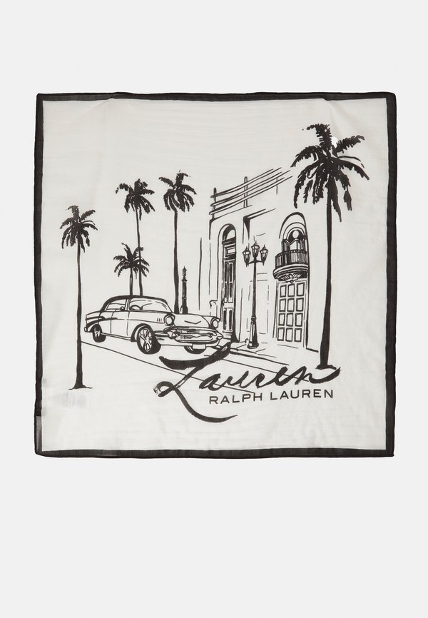 SQUARE - Foulard - cream4