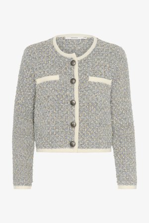 Gestuz, NALIN - Strickjacke - blue/white