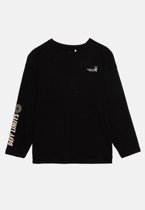 NKMNELOSAN - Camiseta de manga larga - black
