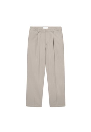 Les Deux REECE - Suit trousers - light sand/walnut
