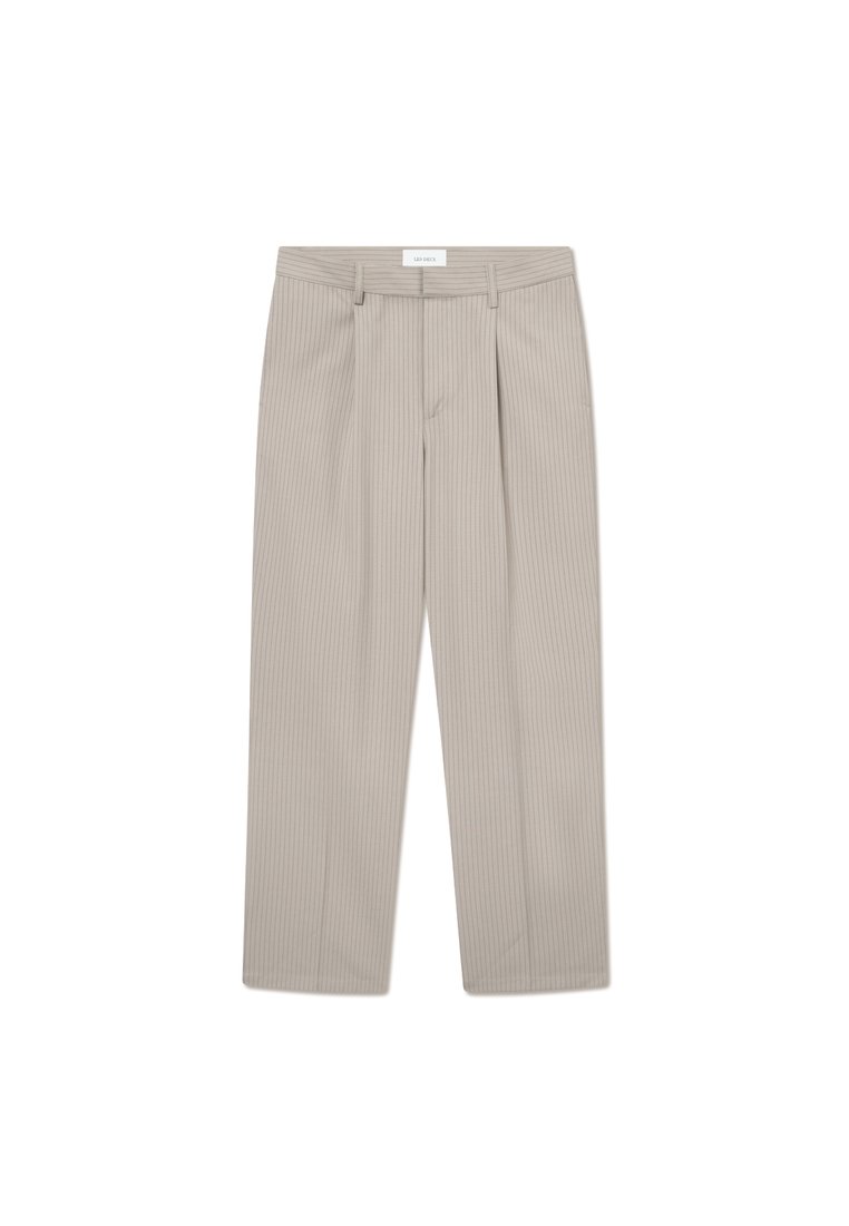 Les Deux - REECE - Pantalon de costume - light sand/walnut, Agrandir