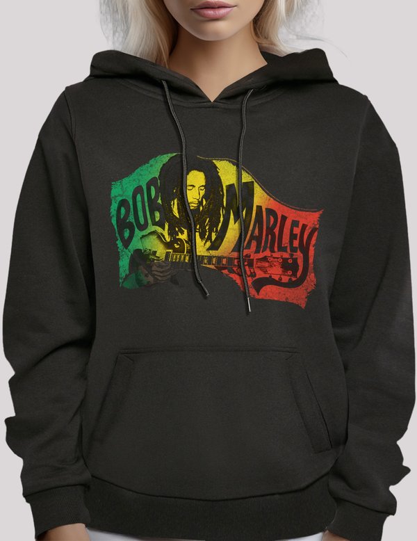 BOB MARLEY  - Kapuzenpullover - schwarz