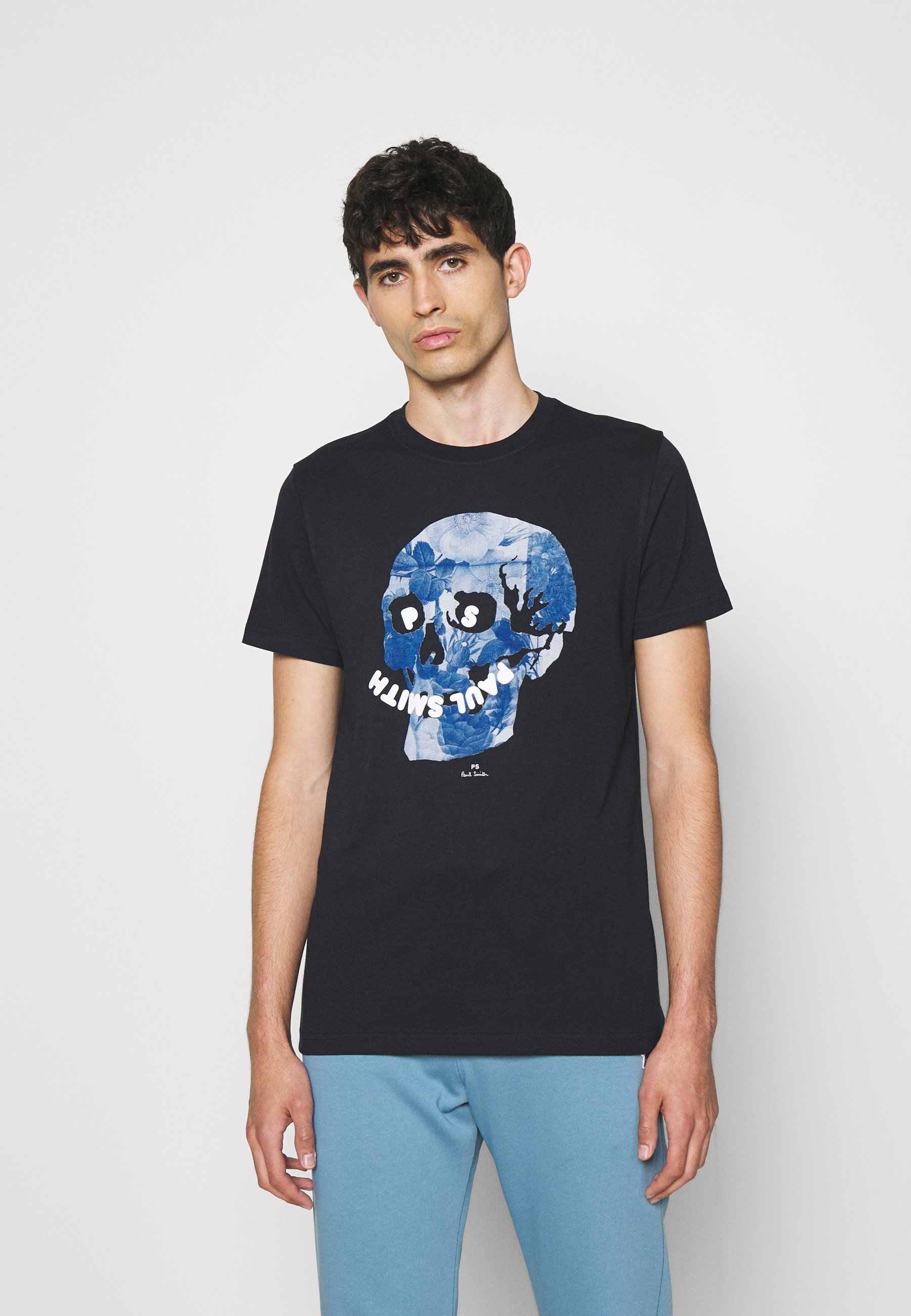 PS Paul Smith SLIM FIT FLORAL SKULL 