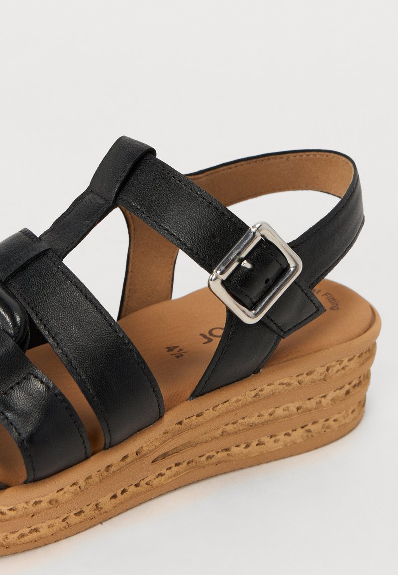 Gabor Sandales à Plateforme Pour Femme - Collection Comfort Largeur Confortable
