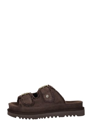 Warmbat Australia DYSART WOMEN - Mules - donkerbruin