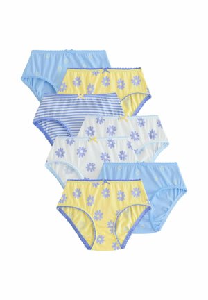7 PACK  - Slip - blue/yellow