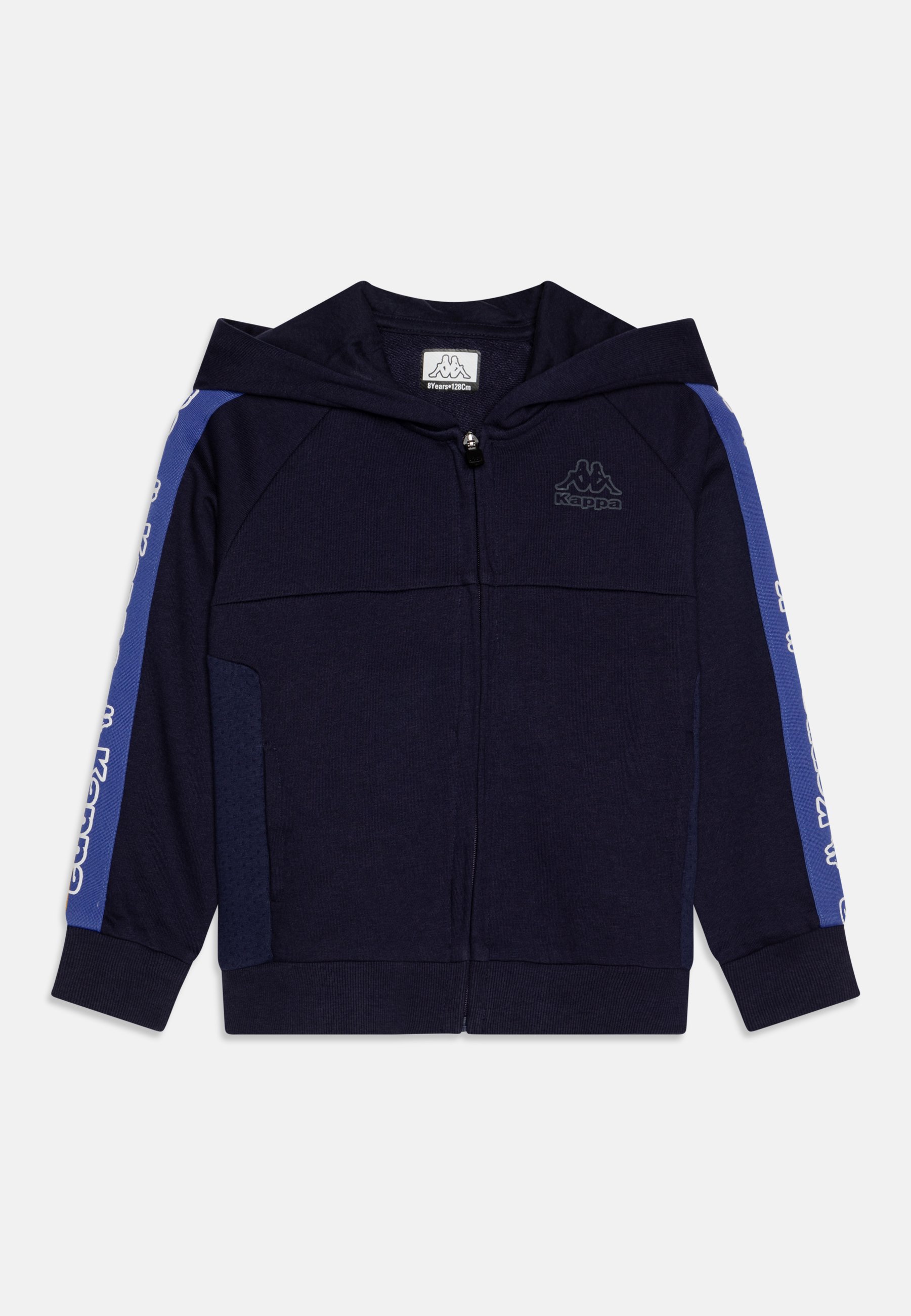 Kappa LOGO GIMELO KID Zip-up sweatshirt blue marine/dark blue