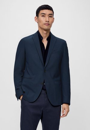 SLIM - Blazer jacket - navy