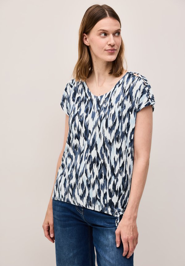 MIT CUT-OUT DETAILS - Bluse - weiß