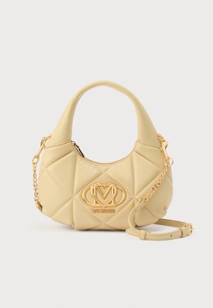 EMBOSSED Q - Borsa a mano - butter