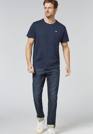 Colorado Denim IM 3ER PACK - Basic T-shirt - navy blazer
