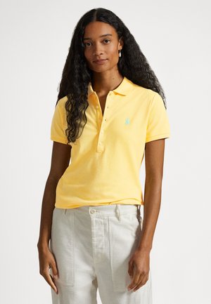 SLIM FIT STRETCH POLO SHIRT - Polo - corn yellow