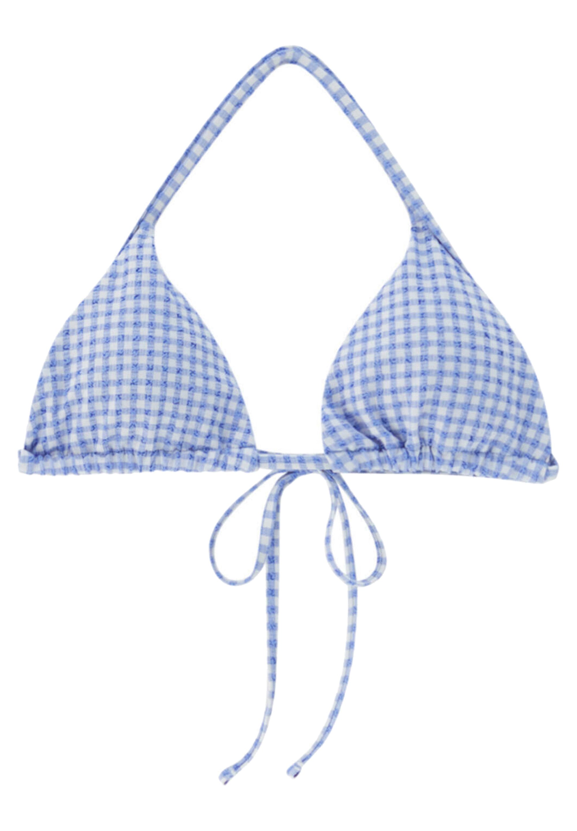 Royal blue bikini top