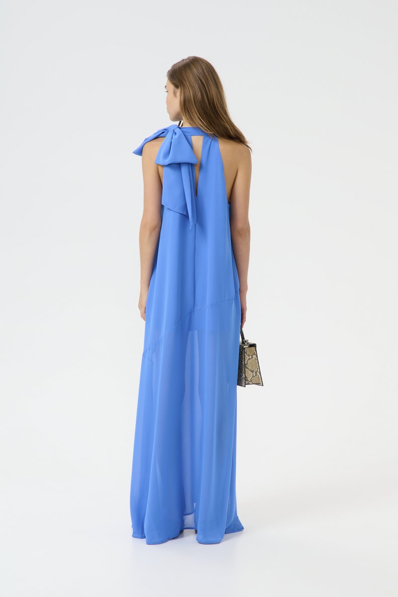 gestuz blue dress GESTUZ Blue Flower Short Dress – Paloma + Co