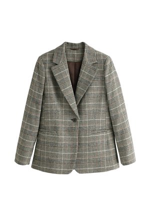 Next, TALL FIT - N.PREMIUM CHECK SINGLE BREASTED BLAZER - Blazer - monochrome