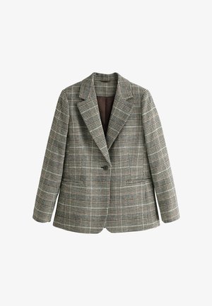 Next, TALL FIT - N.PREMIUM CHECK SINGLE BREASTED BLAZER - Blazer - monochrome
