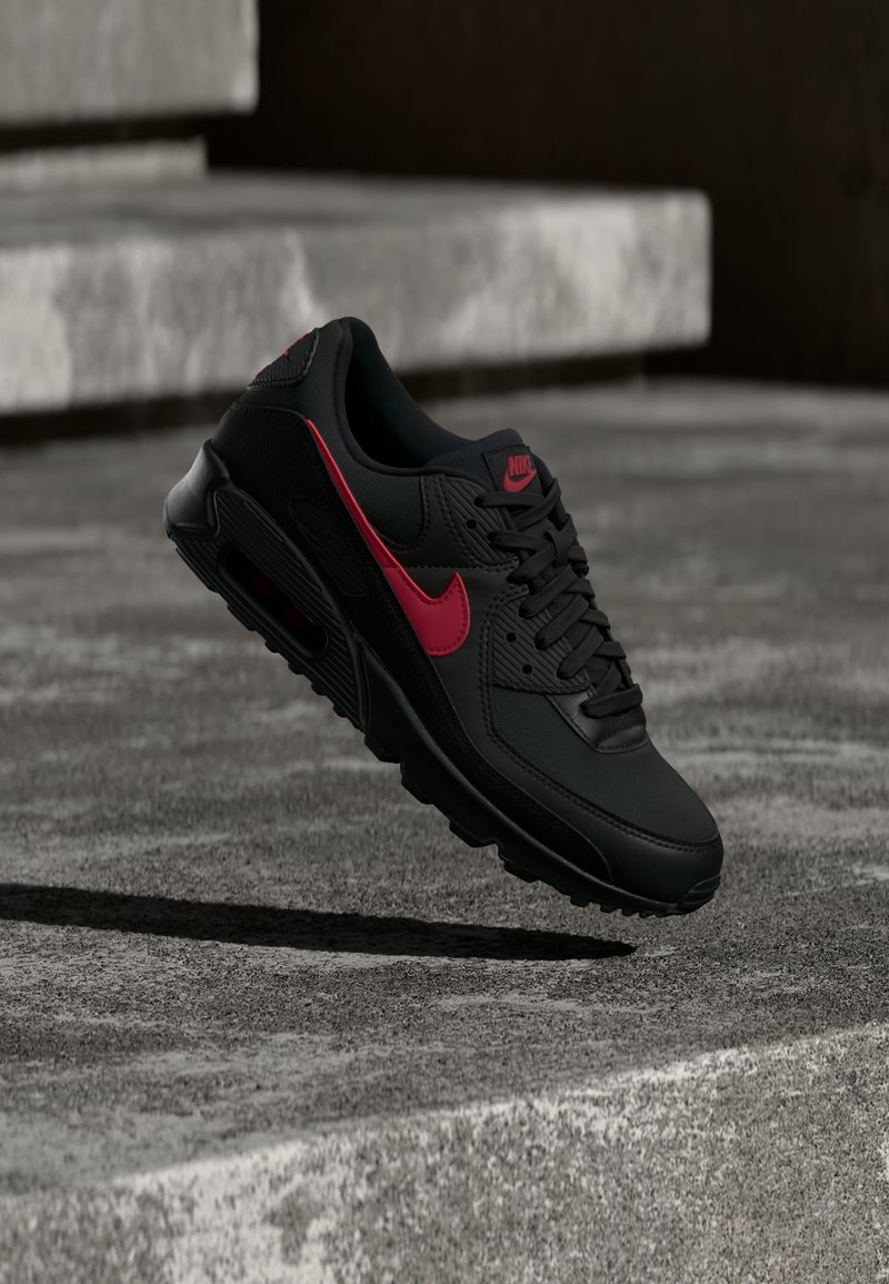 AIR MAX 90 SE black/tough red/black