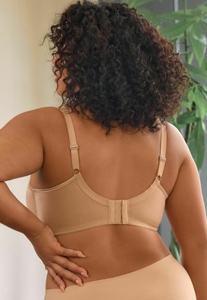 ULTIMATE SUPPORT MINIMISER PADDED STRAP - REGULAR FIT - Liemenėlė su lankeliais - nude