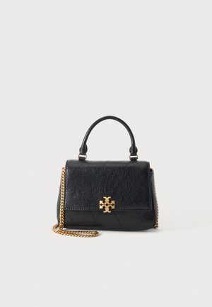 Tory Burch, CHARLIE QUILTED TOP HANDLE CHAIN WALLET - Дамска чанта - black