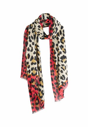 Écharpe - leopard print red