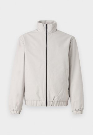 TOM TAILOR DENIM STAND UP COLLAR BLOUSON - Waterproof jacket - dusty putty grey