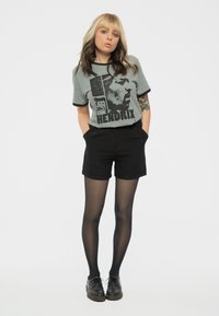 Paradiso Clothing JIMI HENDRIX LET ME LIVE RINGER - Print T-shirt - grey