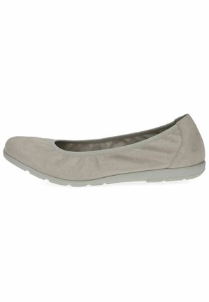 Caprice Foldbare ballerinasko - light grey