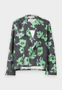FLORAL ART PRINT EXPANDED JACKET - Jeansjacke - multi coloured