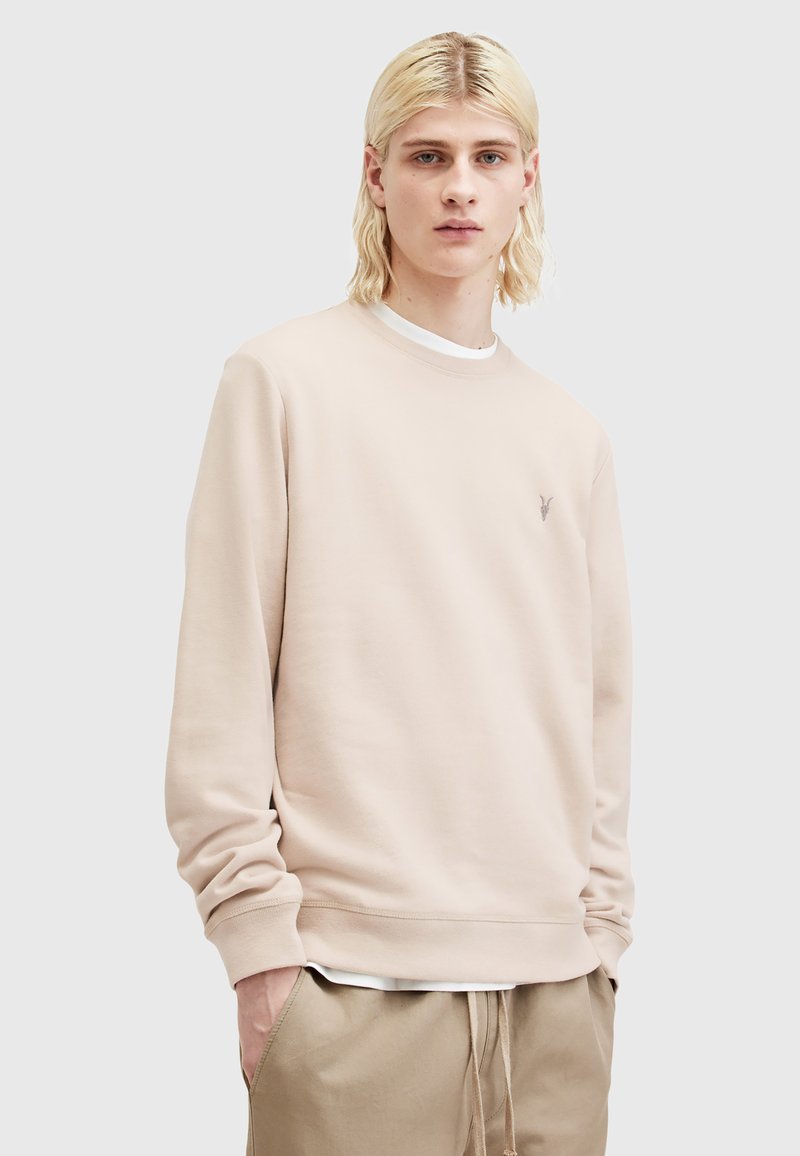 AllSaints RAVEN CREW - Mikina - dust taupe