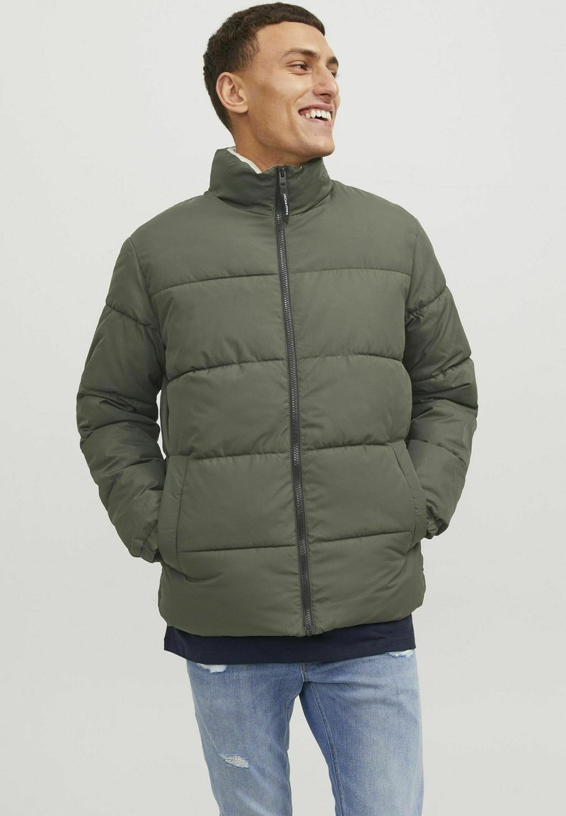 Jack & Jones JJETOBY PUFFER COLLAR - Giacca invernale - rosin