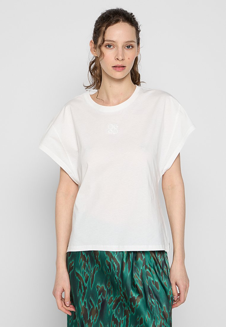 Dante6 T-shirt basic wit Dante6 T-shirt basic wit