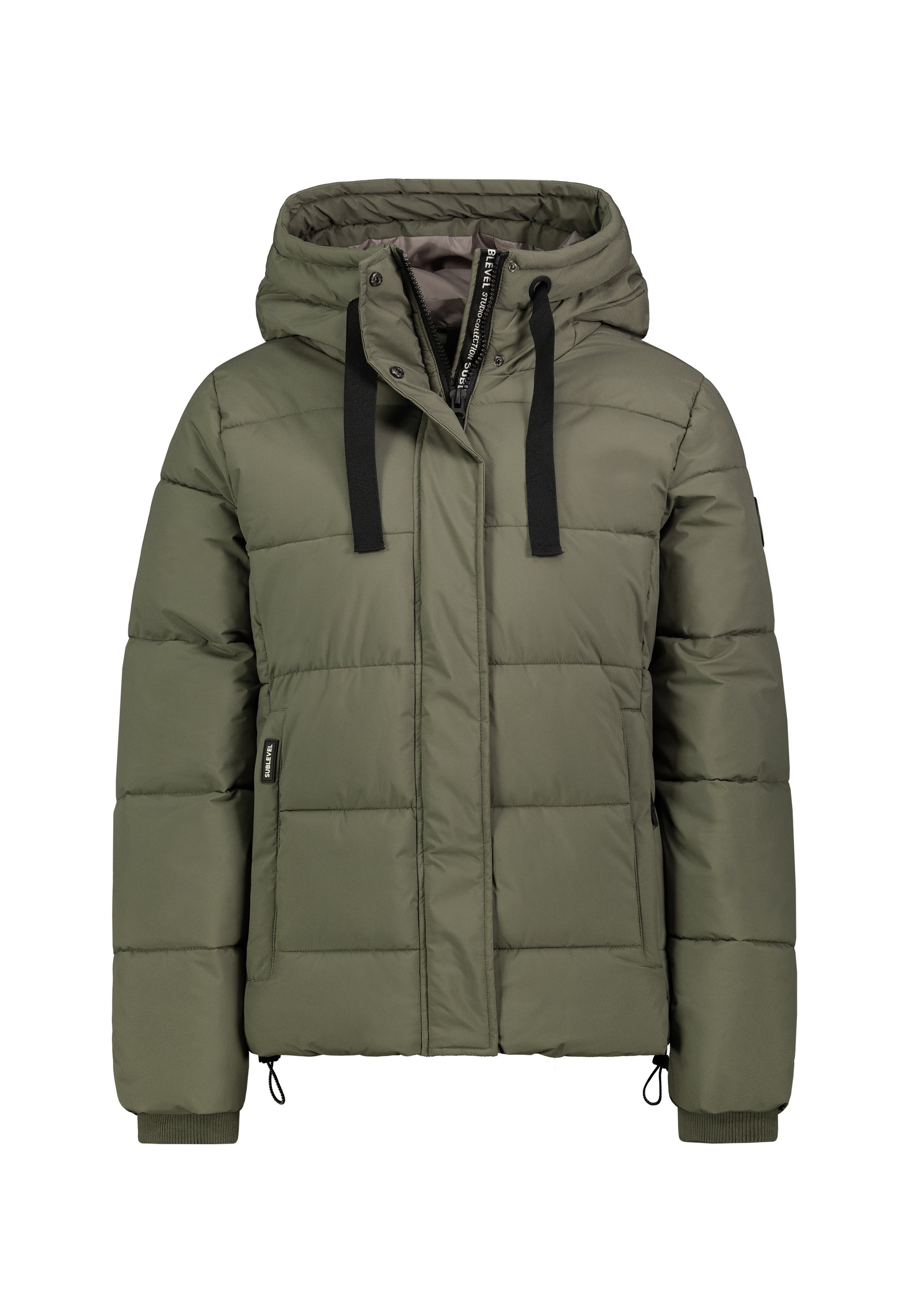 Sublevel MIT ABNEHMBARER KAPUZE UND STEPPDESIGN Winterjacke