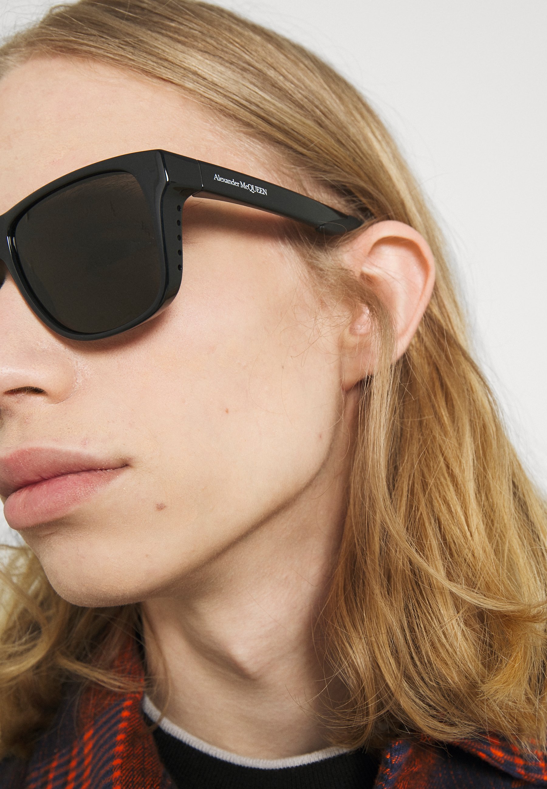 Alexander McQueen UNISEX - Occhiali da sole - black/grey/nero - Zalando.it