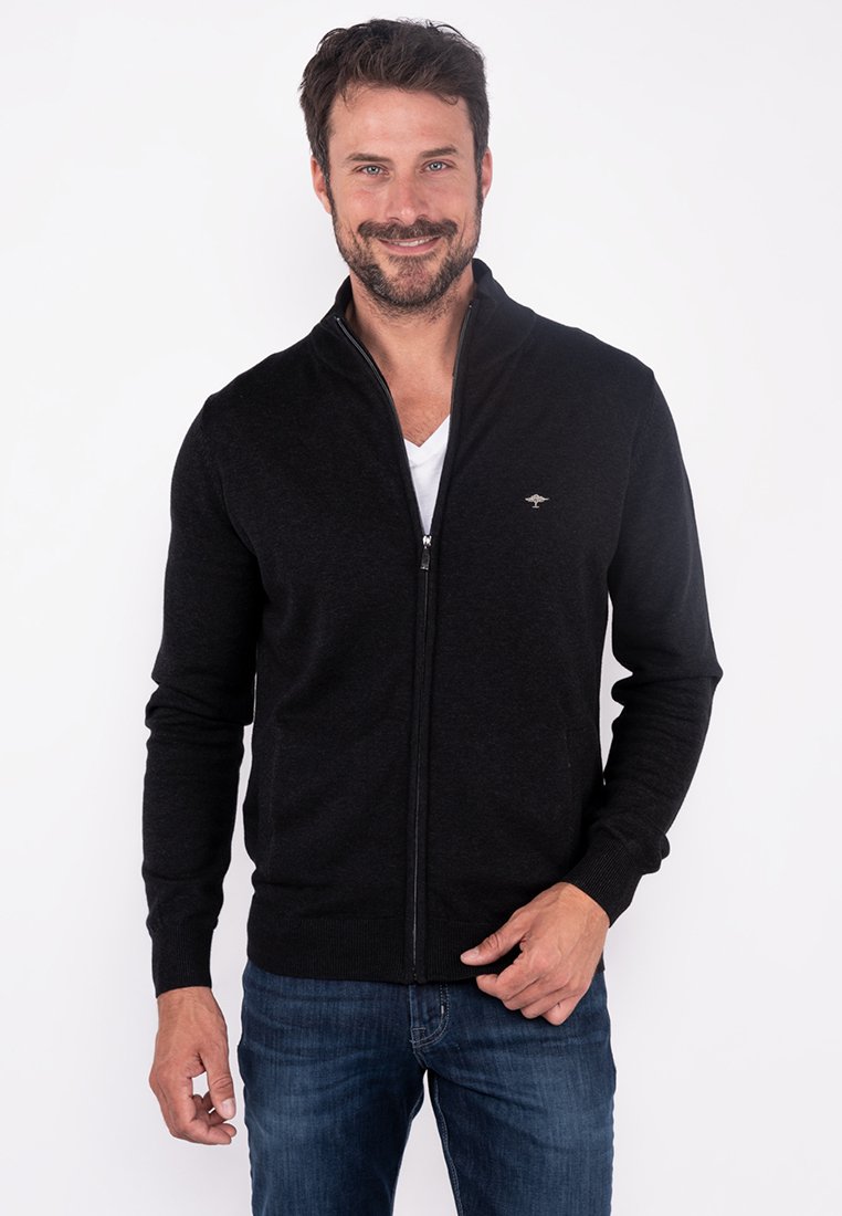 Fynch-Hatton Sudadera con cremallera - charcoal