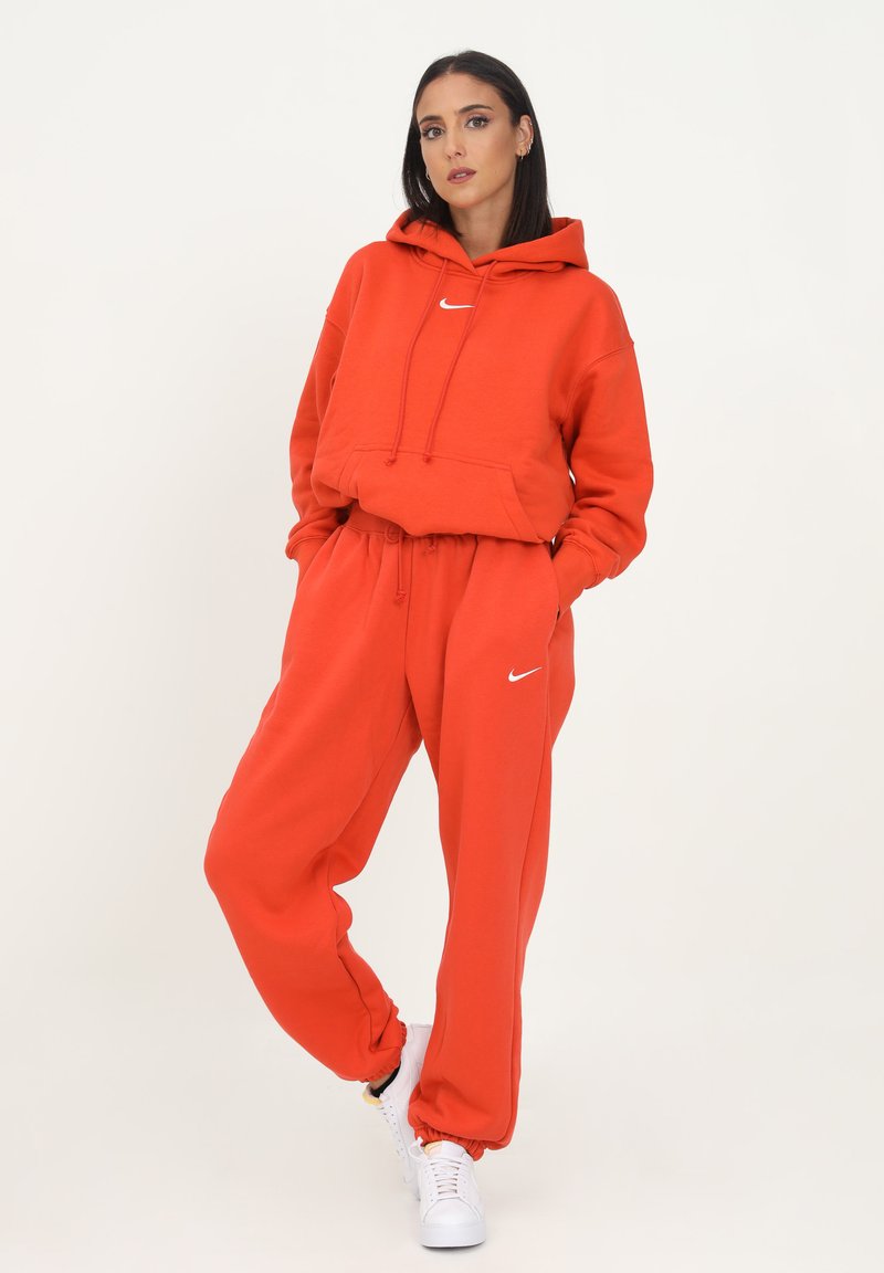 Nike Sportswear W PHNX FLC HR OS - Calças de fato de treino - orange