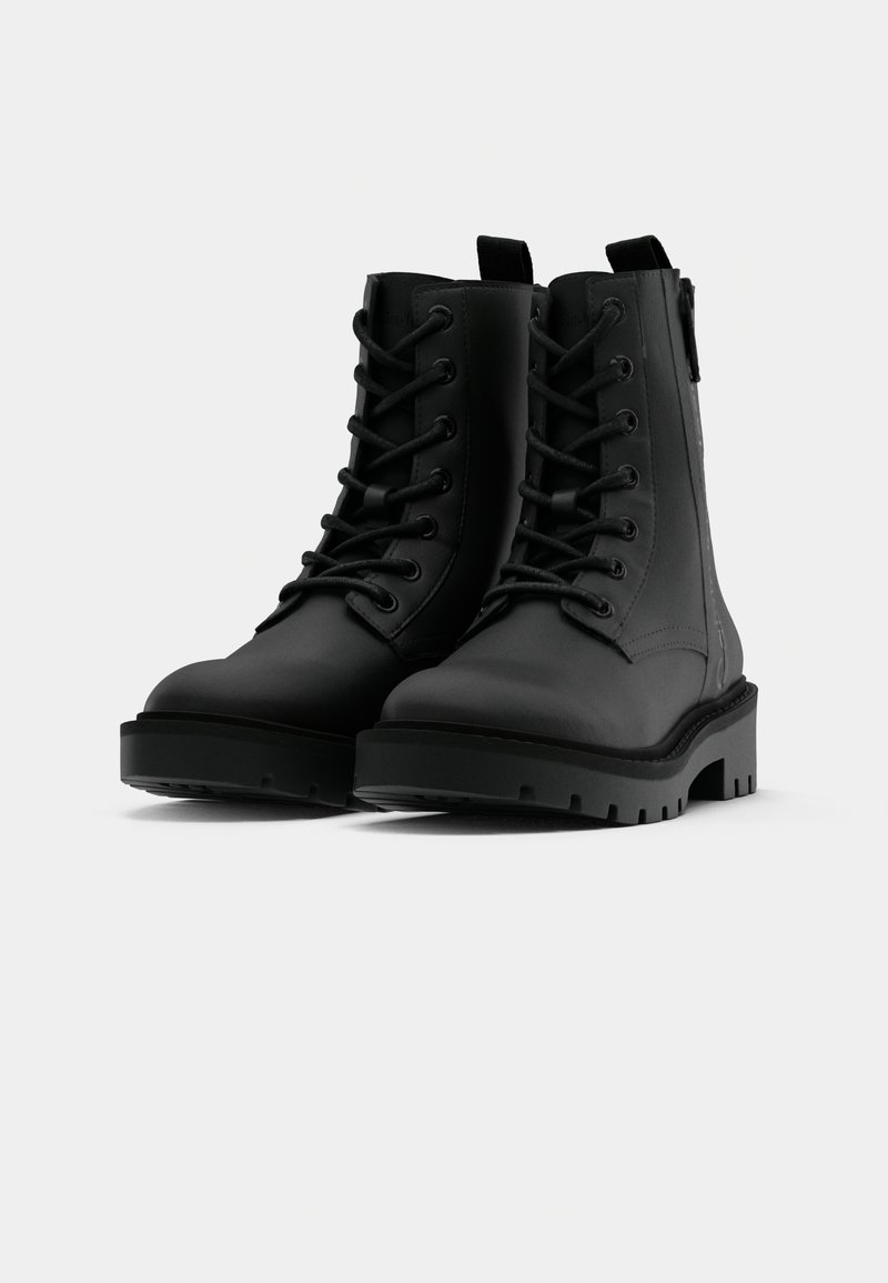 Calvin Klein Jeans COMBAT MID LACEUP BOOT - Platform ankle  display picture 3