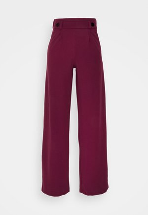 JDY Tall JDYGEGGO NEW LONG PANT - Hlače - windsor wine
